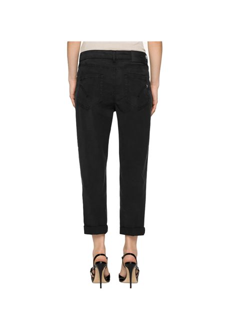 Jeans Dondup Koons Loose donna DP268BGSE068 BM5 Nero cinque tasche loose fit DONDUP | Jeans | DP268BGSE068 BM5999